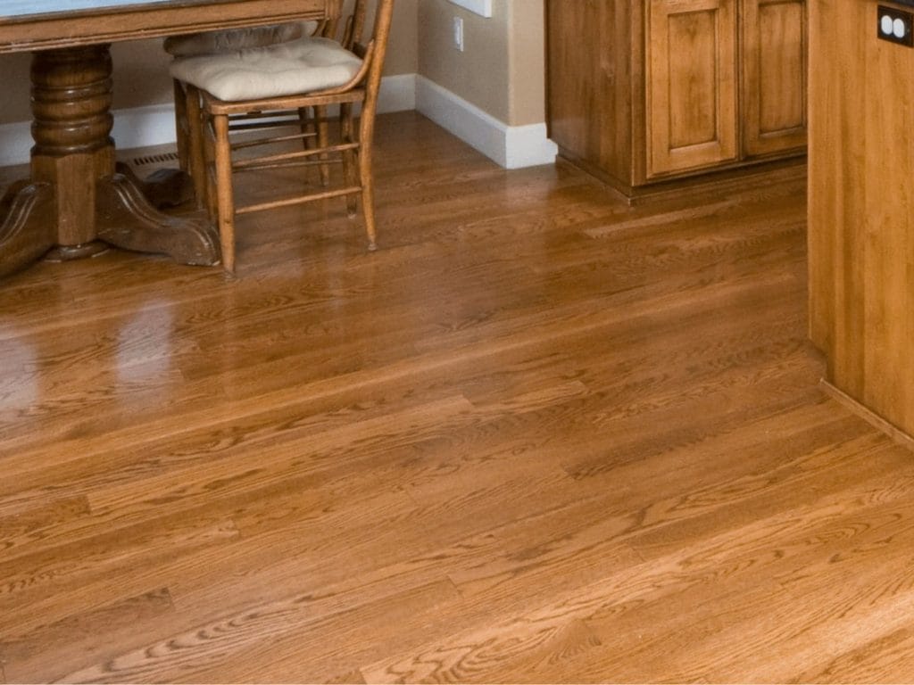 satisfied timber floor restoration client